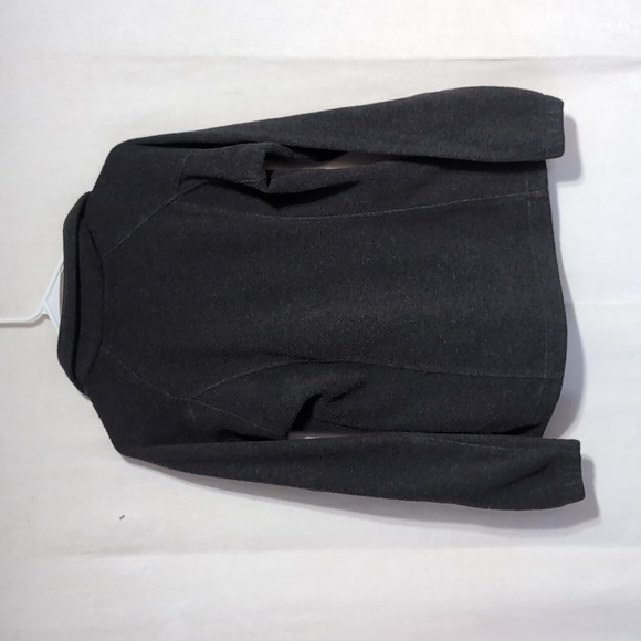 Columbia Dark Grey Fleece Quarter Zip Pullover Jacket Size Small - Picture 5 of 6
